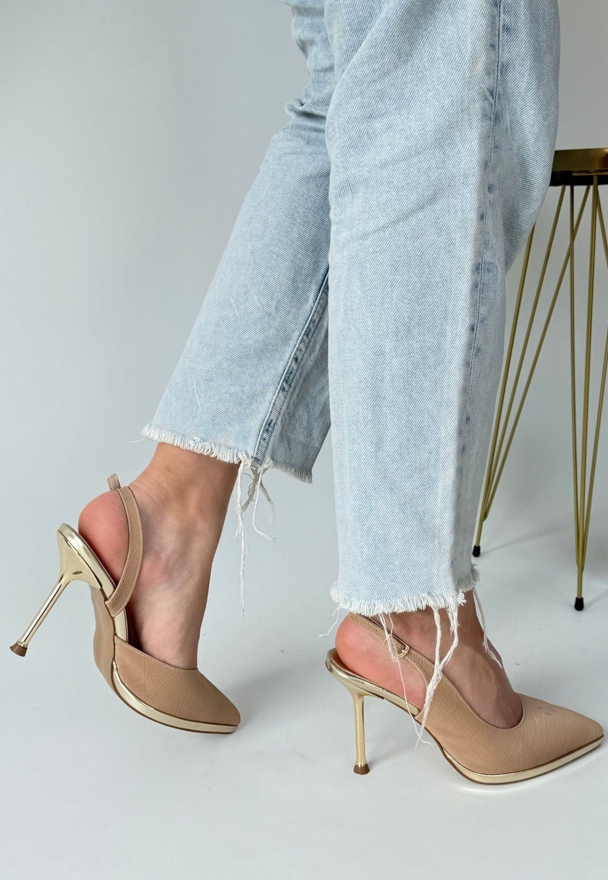 Women's Nude Skin High Heel Shoes - STREETMODE ™