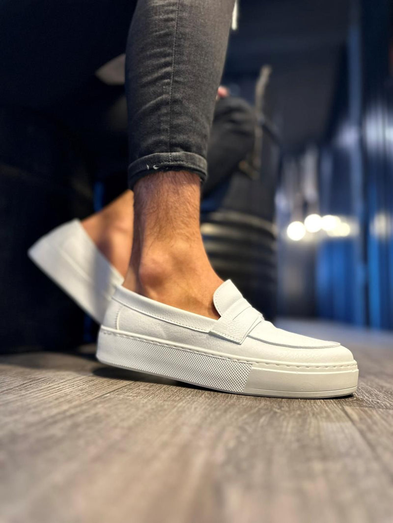 Men's Daily Classic Shoes 400 White - STREETMODE ™