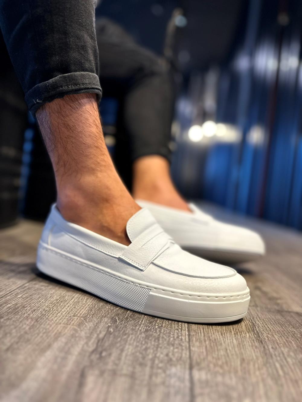 Men's Daily Classic Shoes 400 White - STREETMODE ™