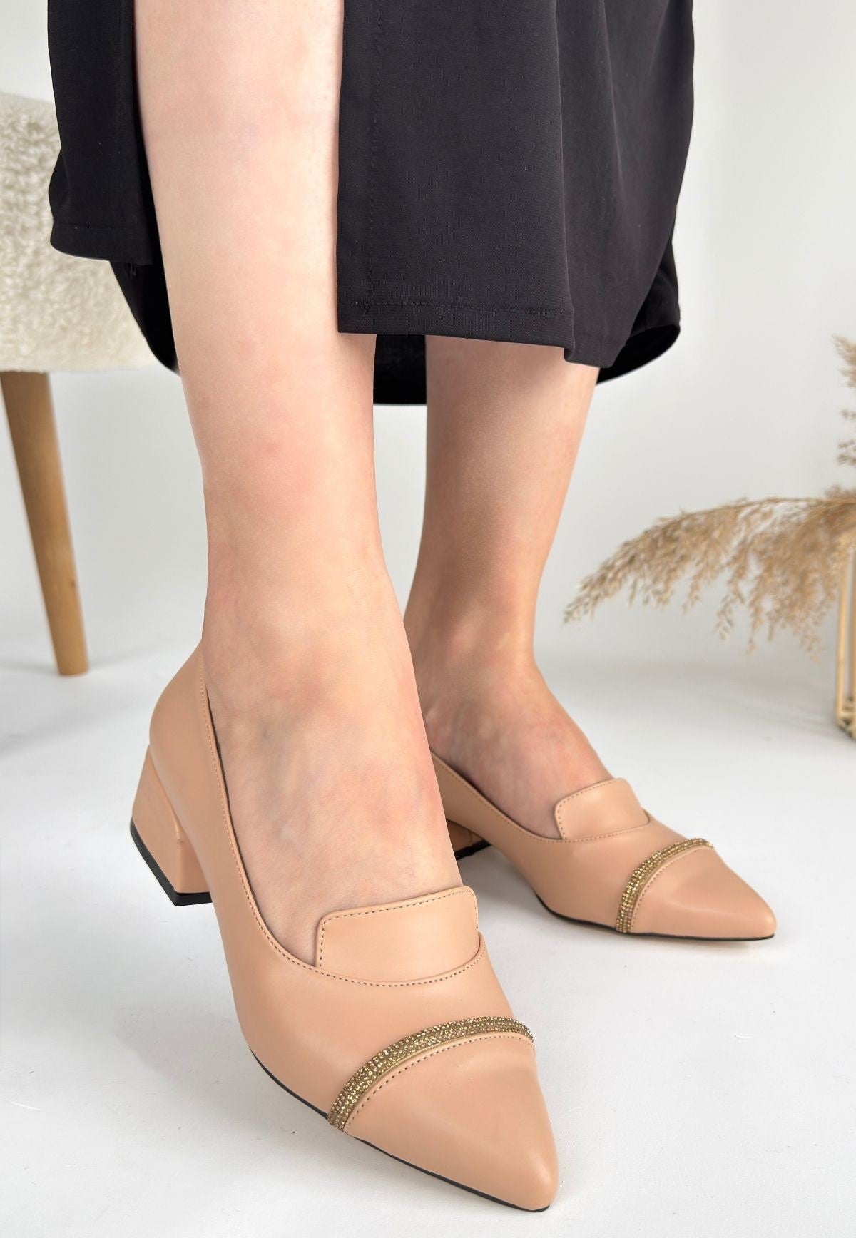 Women's Nude Skin High Heel Shoes - STREETMODE ™