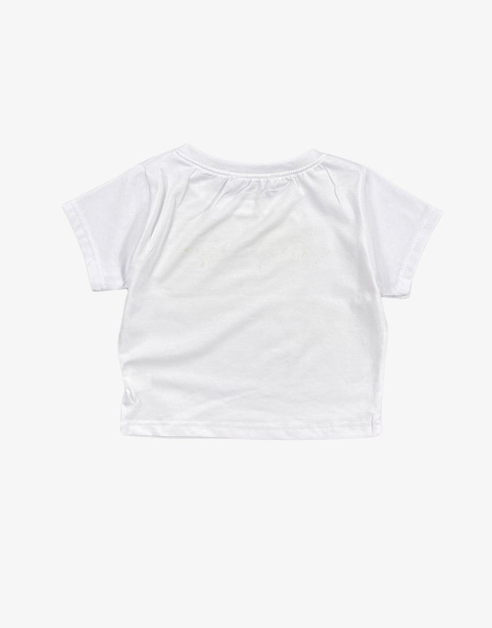Women's Crop White T-Shirt - STREETMODE ™