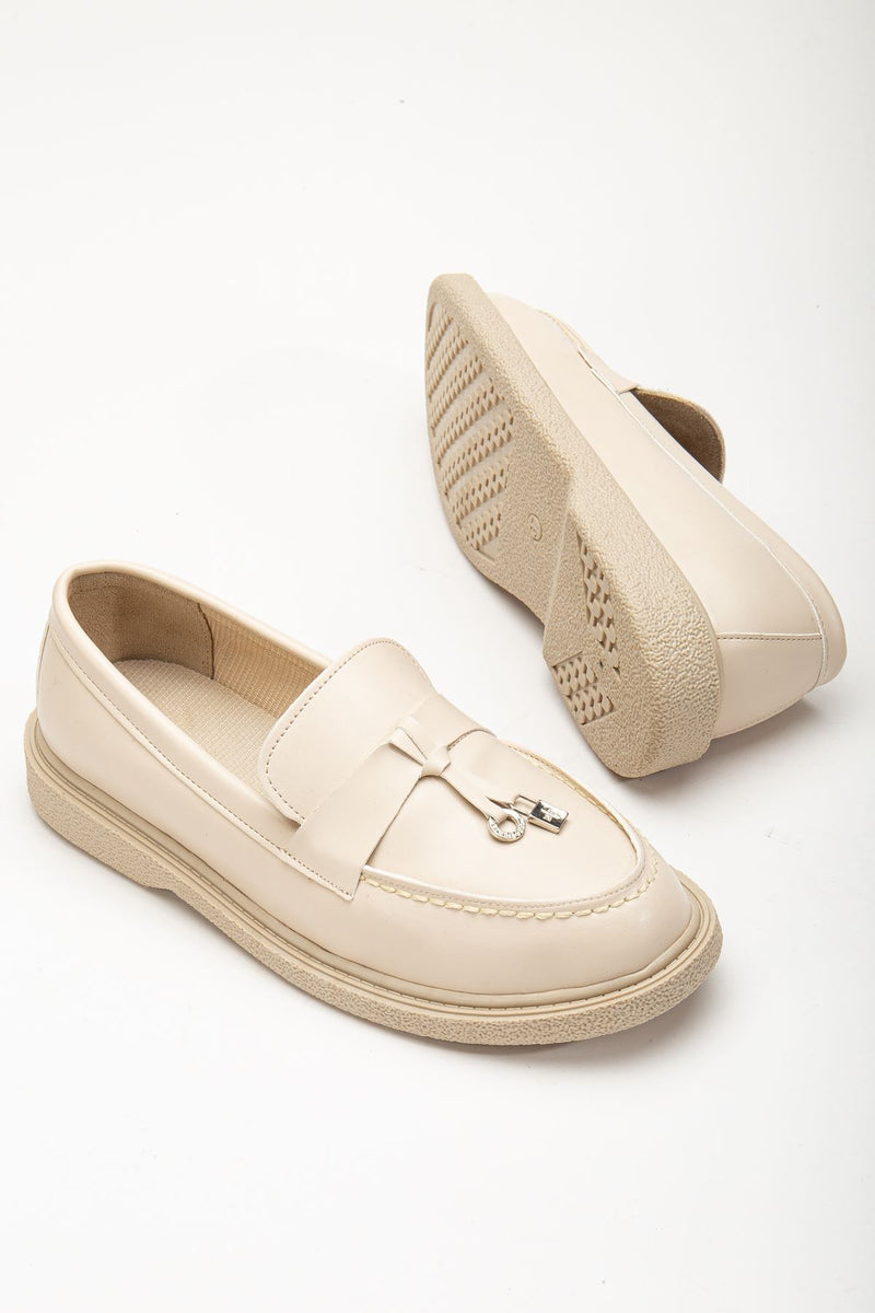 Luigi Beige Skin Women's Orthopedic Ballerinas - STREETMODE ™
