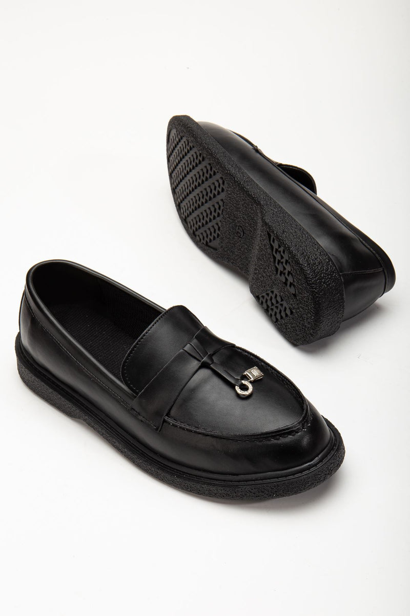 Luigi Black Skin Women's Orthopedic Ballerinas - STREETMODE ™