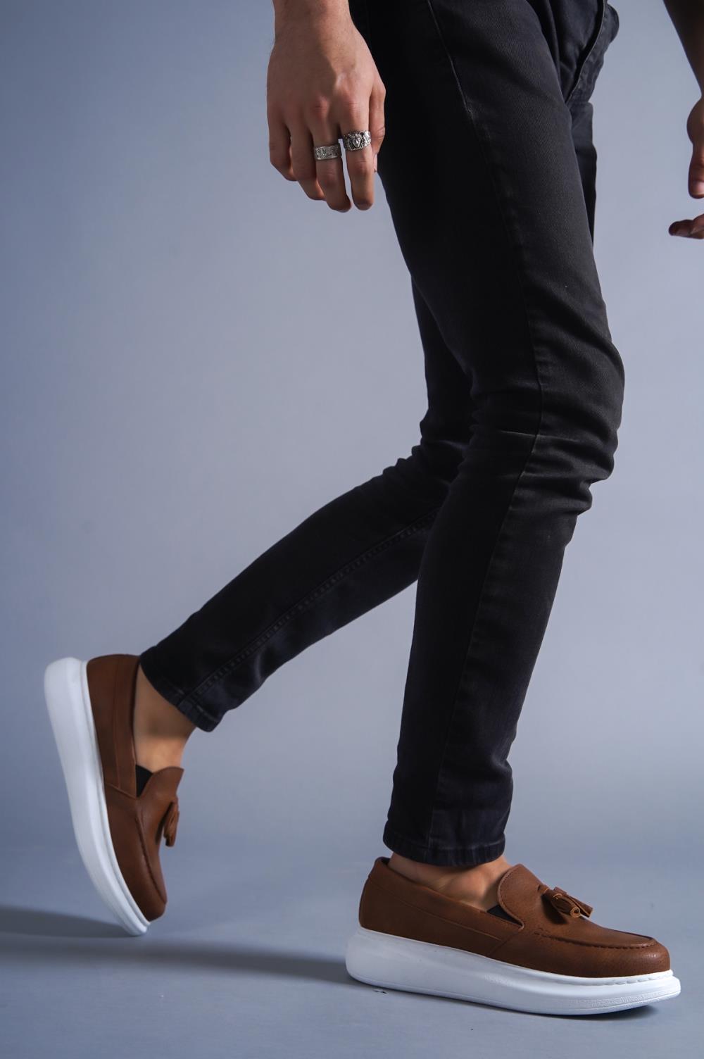 Men's Daily Sports Classic Shoes 818 Brown - STREETMODE ™