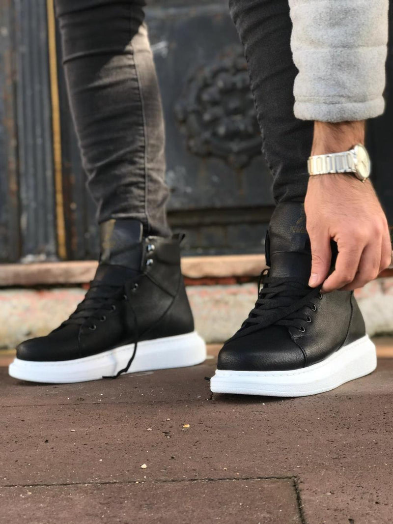 Men's High Sole Boot Shoes - STREETMODE ™