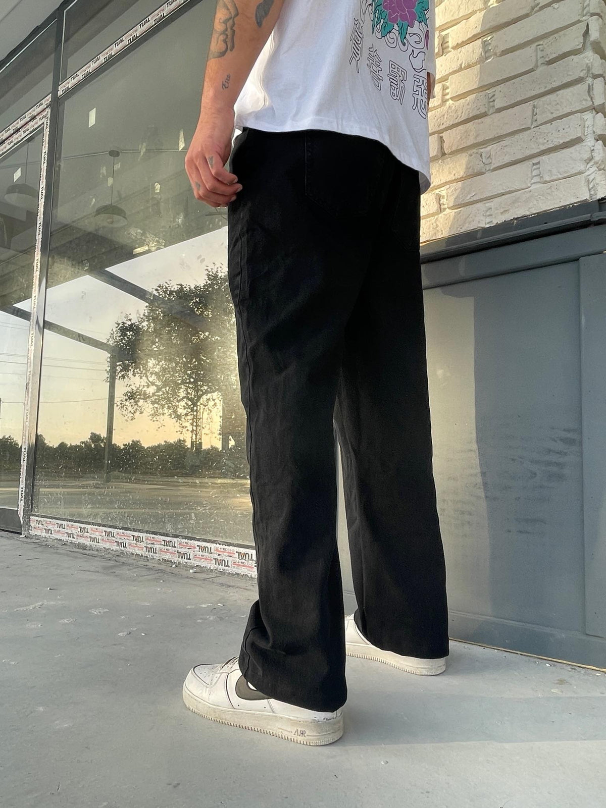 Men's Premium Basic Baggy Jeans - STREETMODE ™