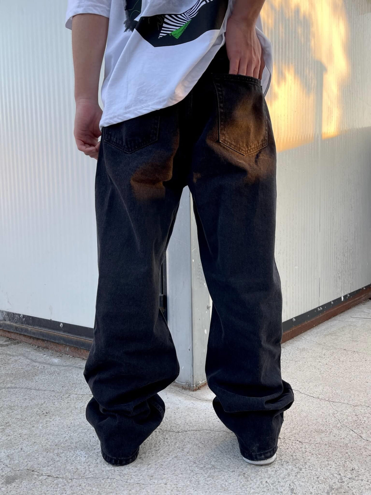 Men's Premium Designer Bandana Patched Jeans - STREETMODE ™