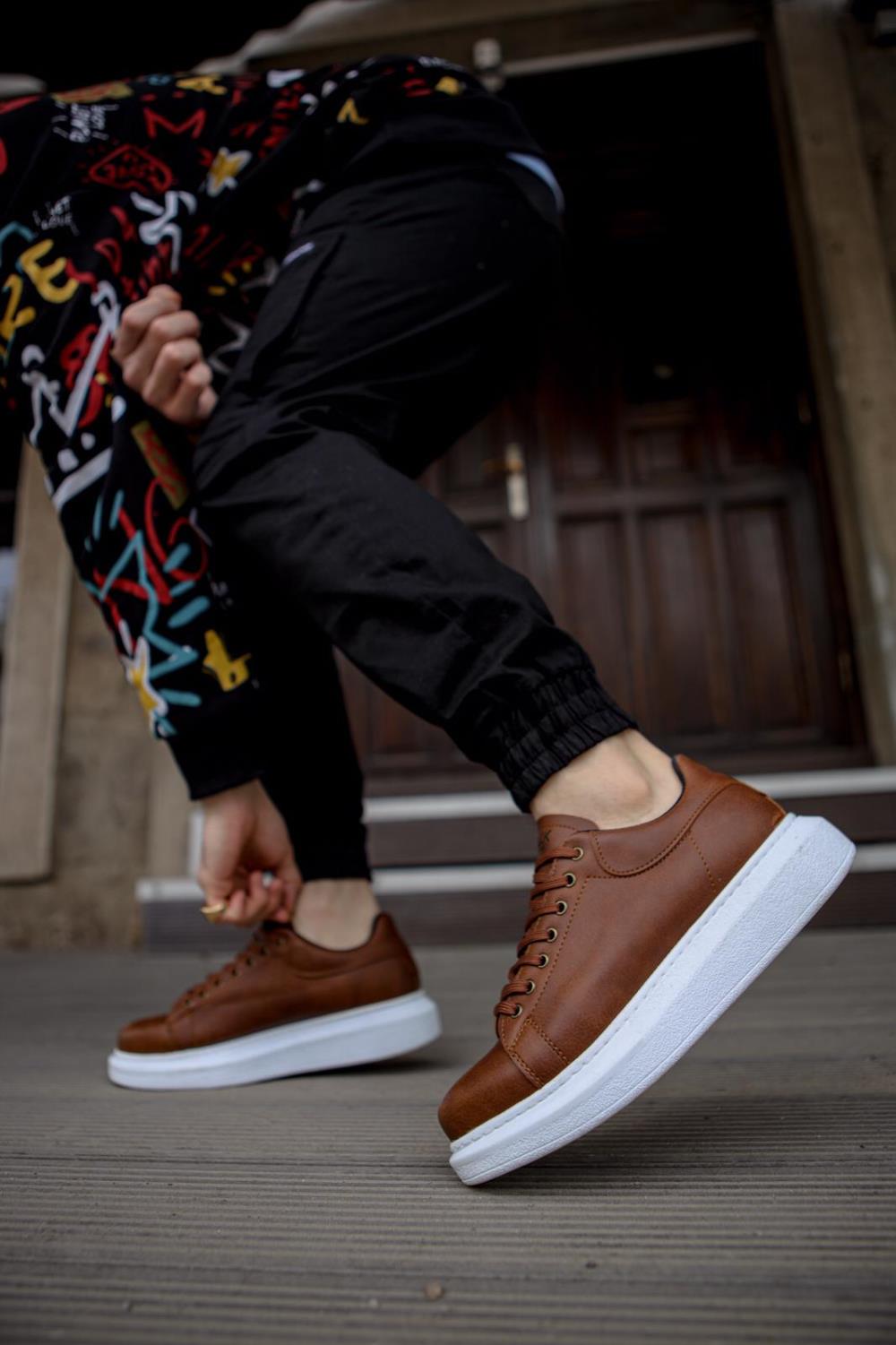 Men's Sneaker High Sole Men Sneaker Shoes 044 - STREETMODE ™