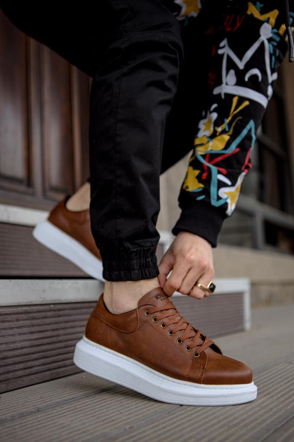 Men's Sneaker High Sole Men Sneaker Shoes 044 - STREETMODE ™