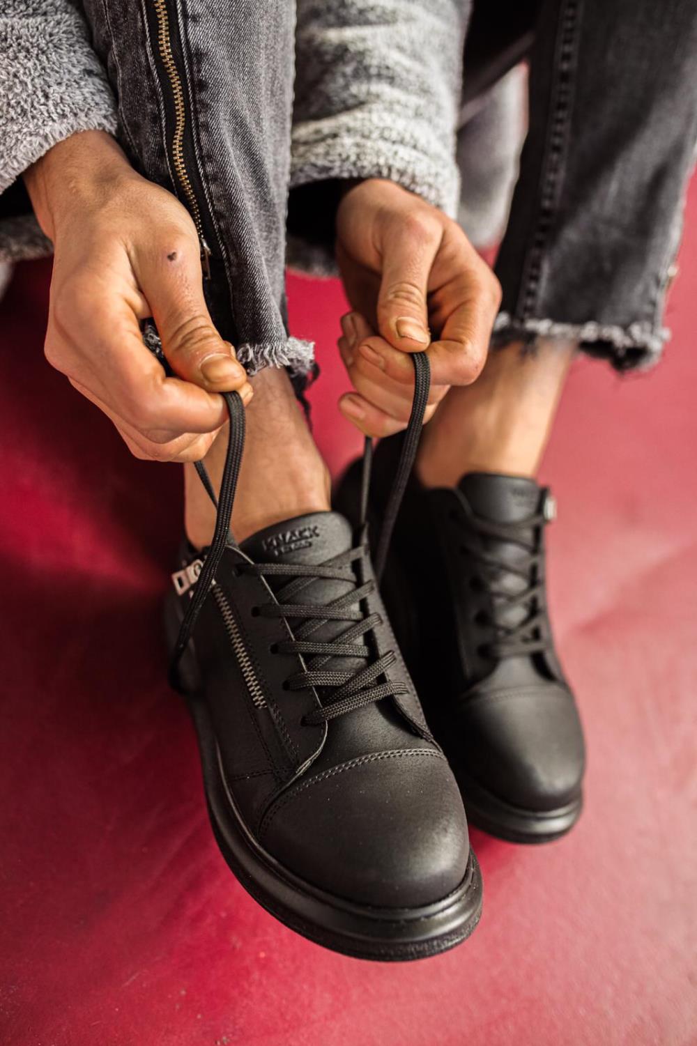 Men's Sneaker Men's Black Sneaker Sports Shoes - STREETMODE ™