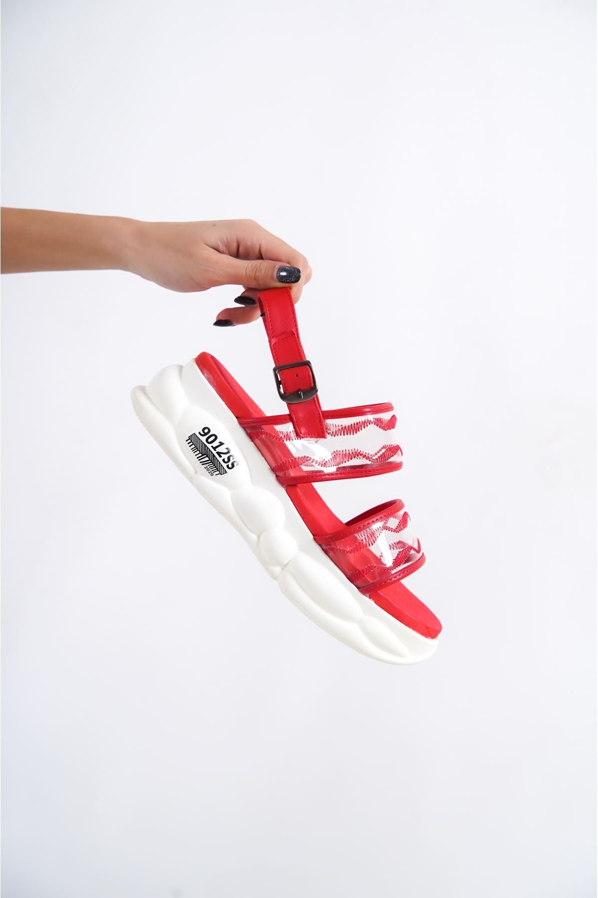 Mirmar red sports women's summer sandals