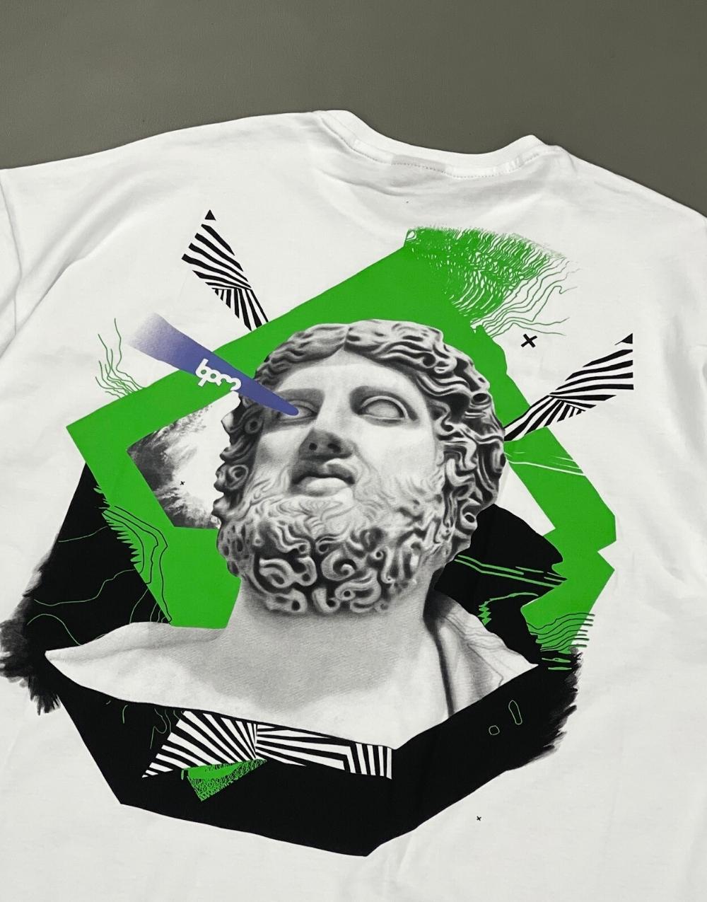 Mythology Oversize T-Shirt White - STREETMODE ™