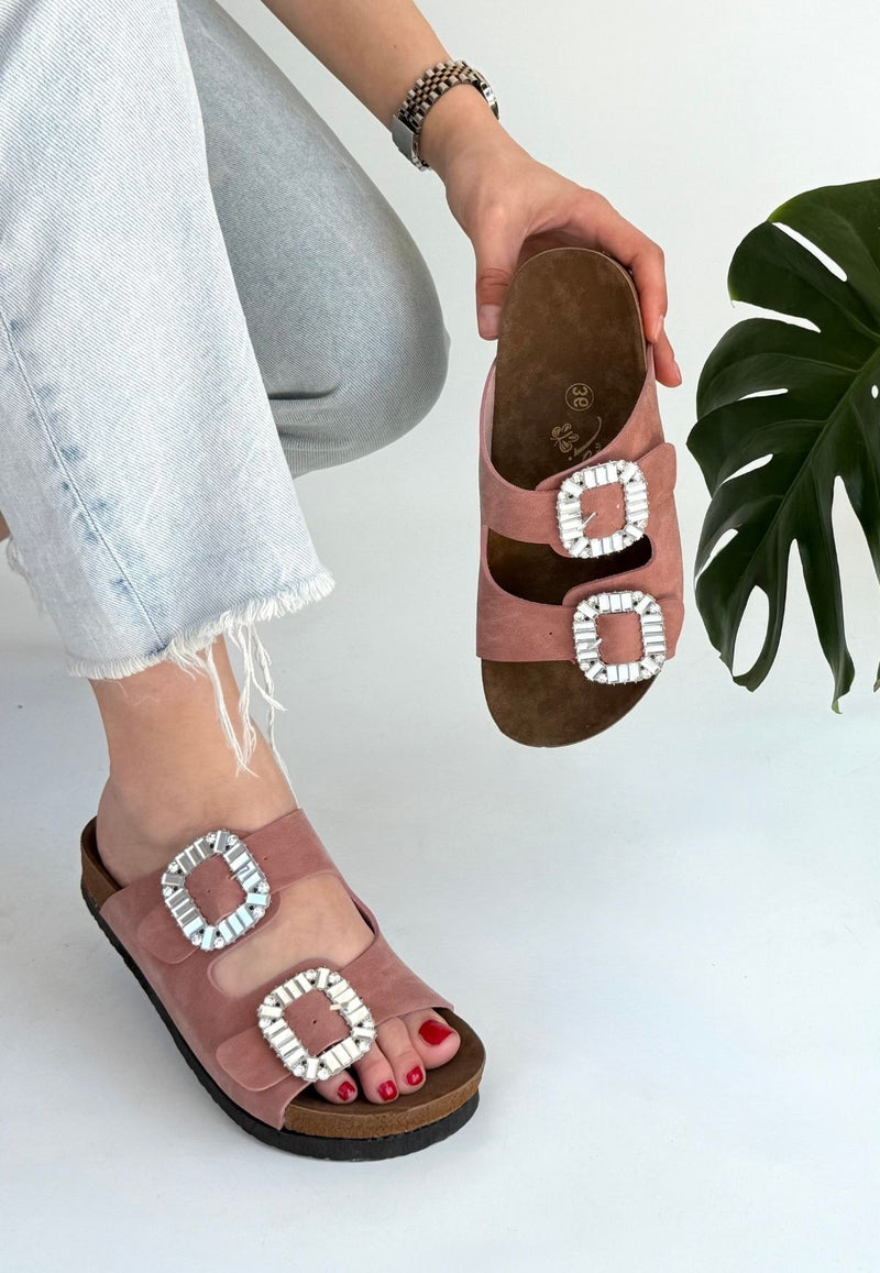Women's Powder Nubuck Slippers - STREETMODE ™
