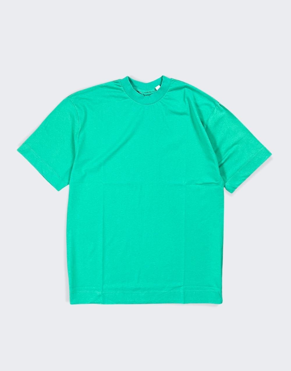 Oversize Dark Green Basic T-Shirt - STREETMODE ™