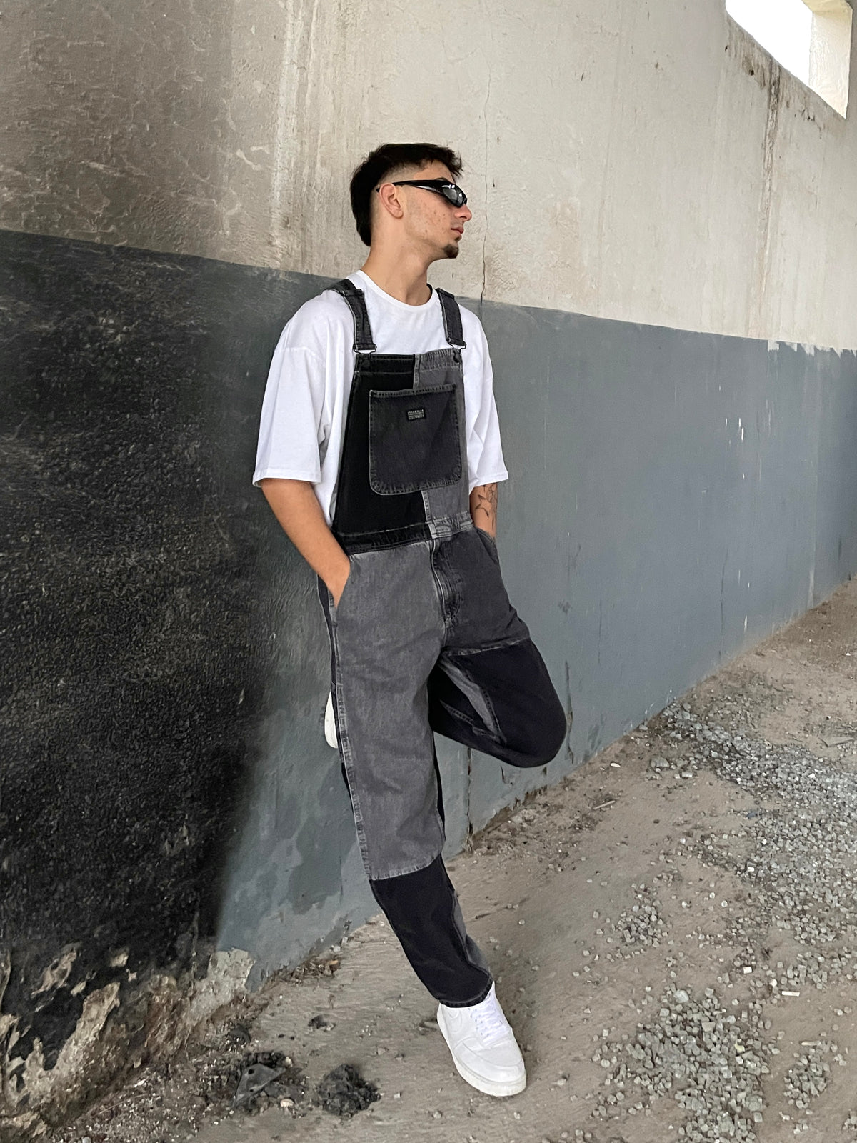 Special Design Men's Piece Premium Denim Overalls Jumpsuit - STREETMODE ™