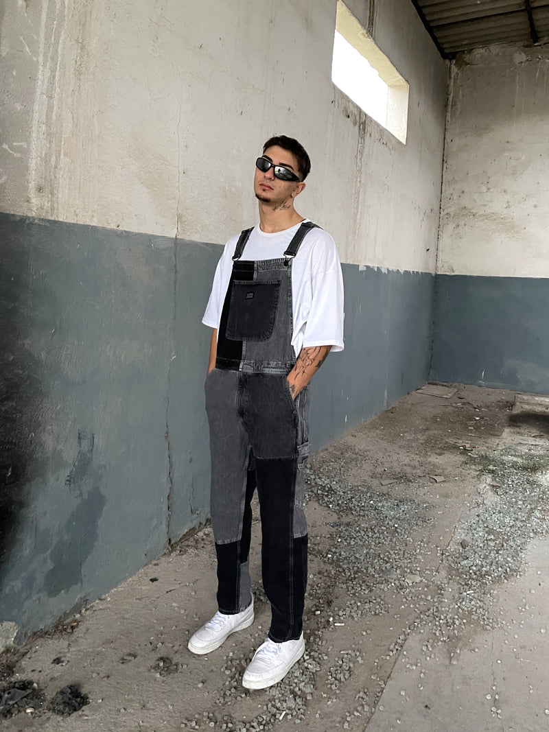 Special Design Men's Piece Premium Denim Overalls Jumpsuit - STREETMODE ™