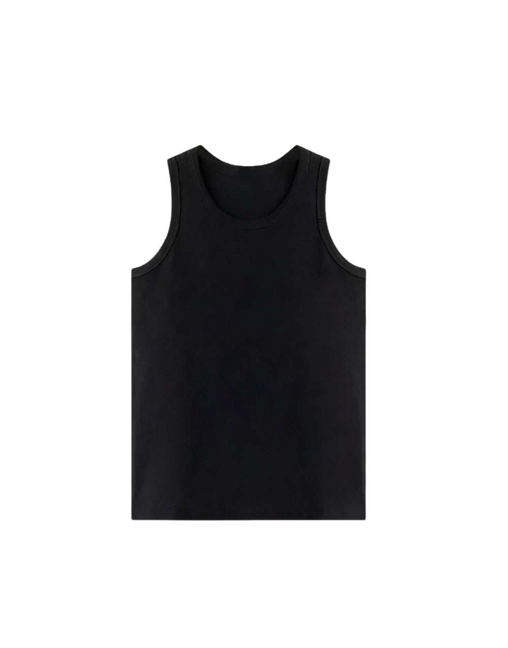 Men's Premium Ribbed Streetwear Tank Top Black