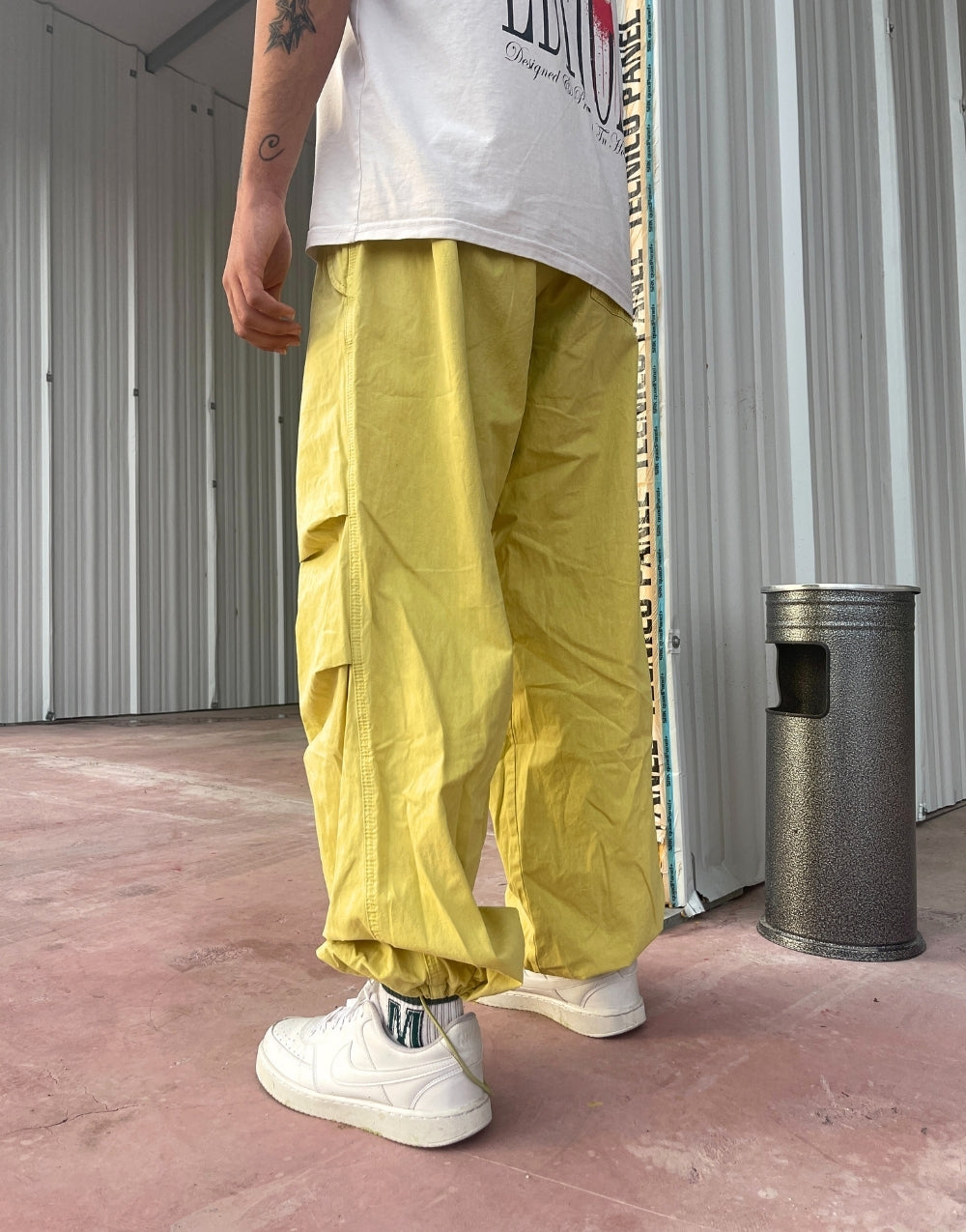 Premium Ice Leemon Parachute Tech Men's Baggy Pants - STREETMODE ™