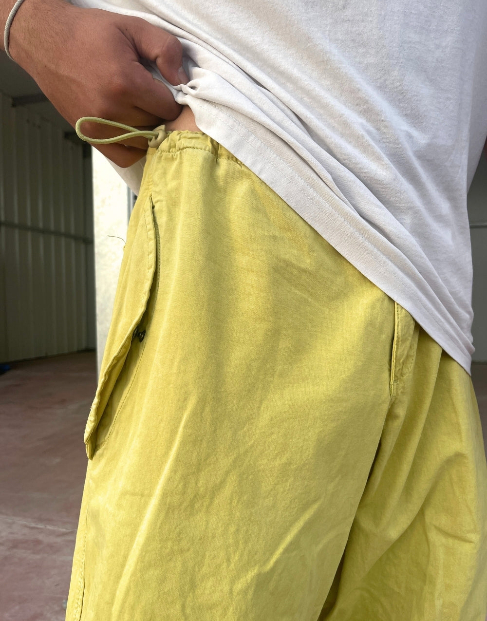Premium Ice Leemon Parachute Tech Men's Baggy Pants - STREETMODE ™