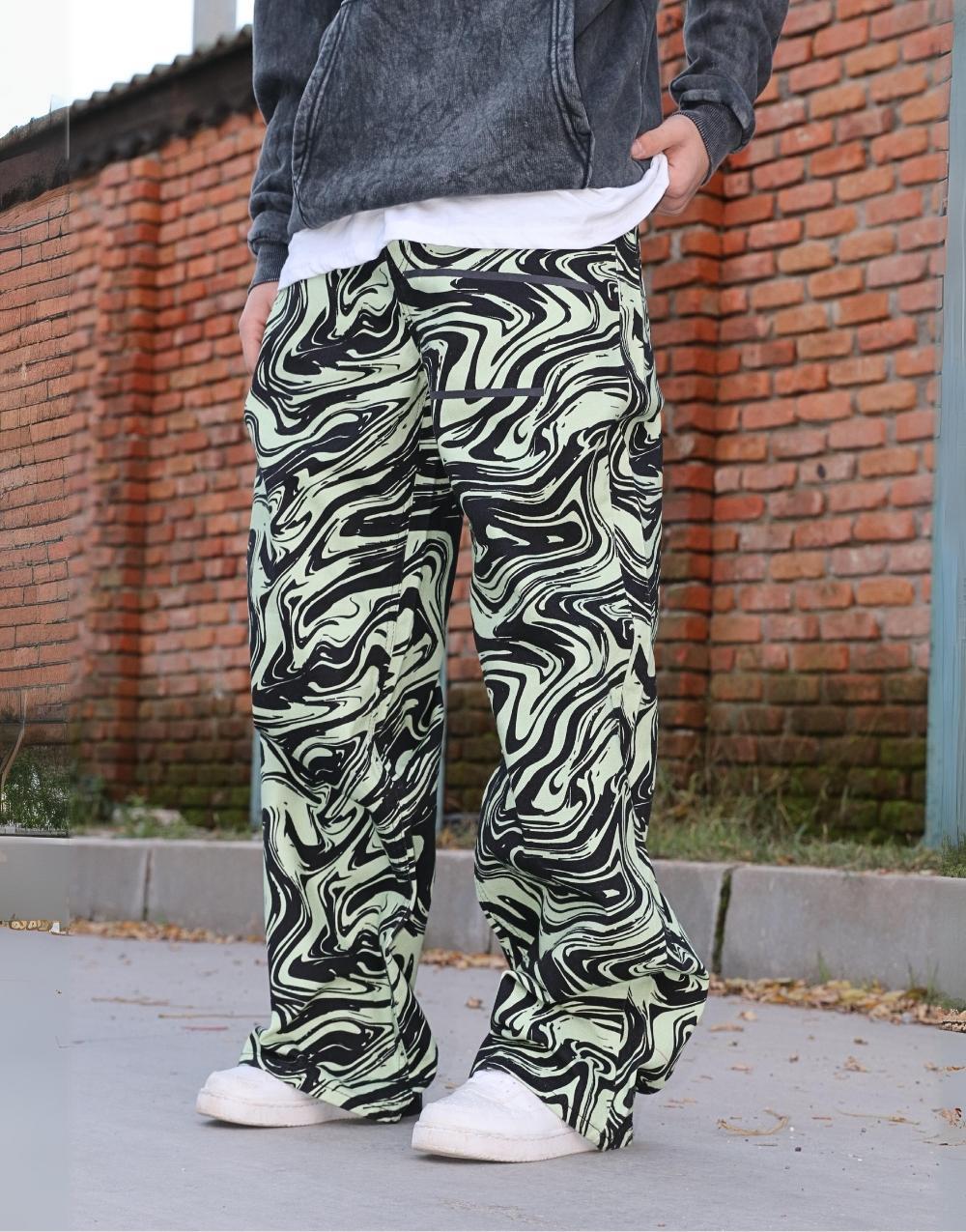Men's Premium Wave Special Baggy Trousers - STREETMODE ™