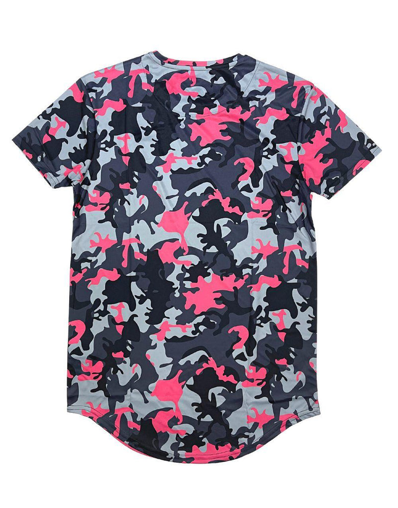 SikSilk Camouflage Slim Fit Men's T-Shirt - STREETMODE ™