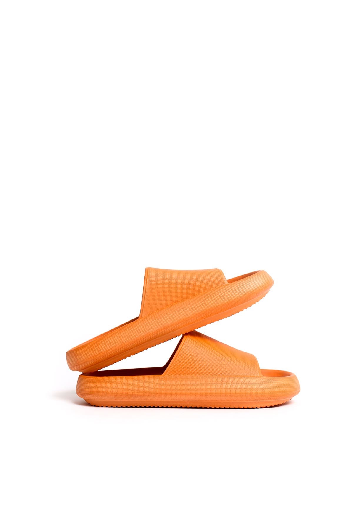 STM Design Polyurethane Men's Slippers ORANGE - STREETMODE ™
