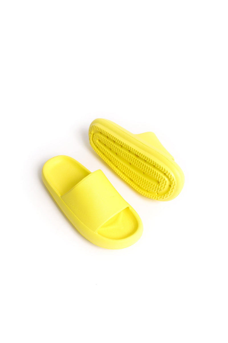STM Design Polyurethane Men's Slippers YELLOW - STREETMODE ™