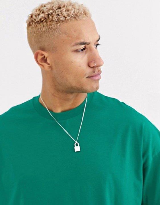 Unisex Green Color Oversize Unisex Basic T-Shirt - STREETMODE ™