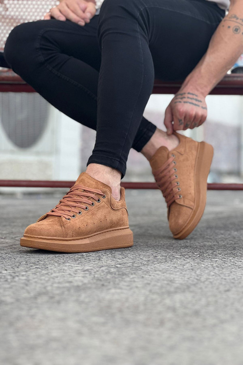WG096 Brown Suede Daily Men's Casual Shoess - STREETMODE ™