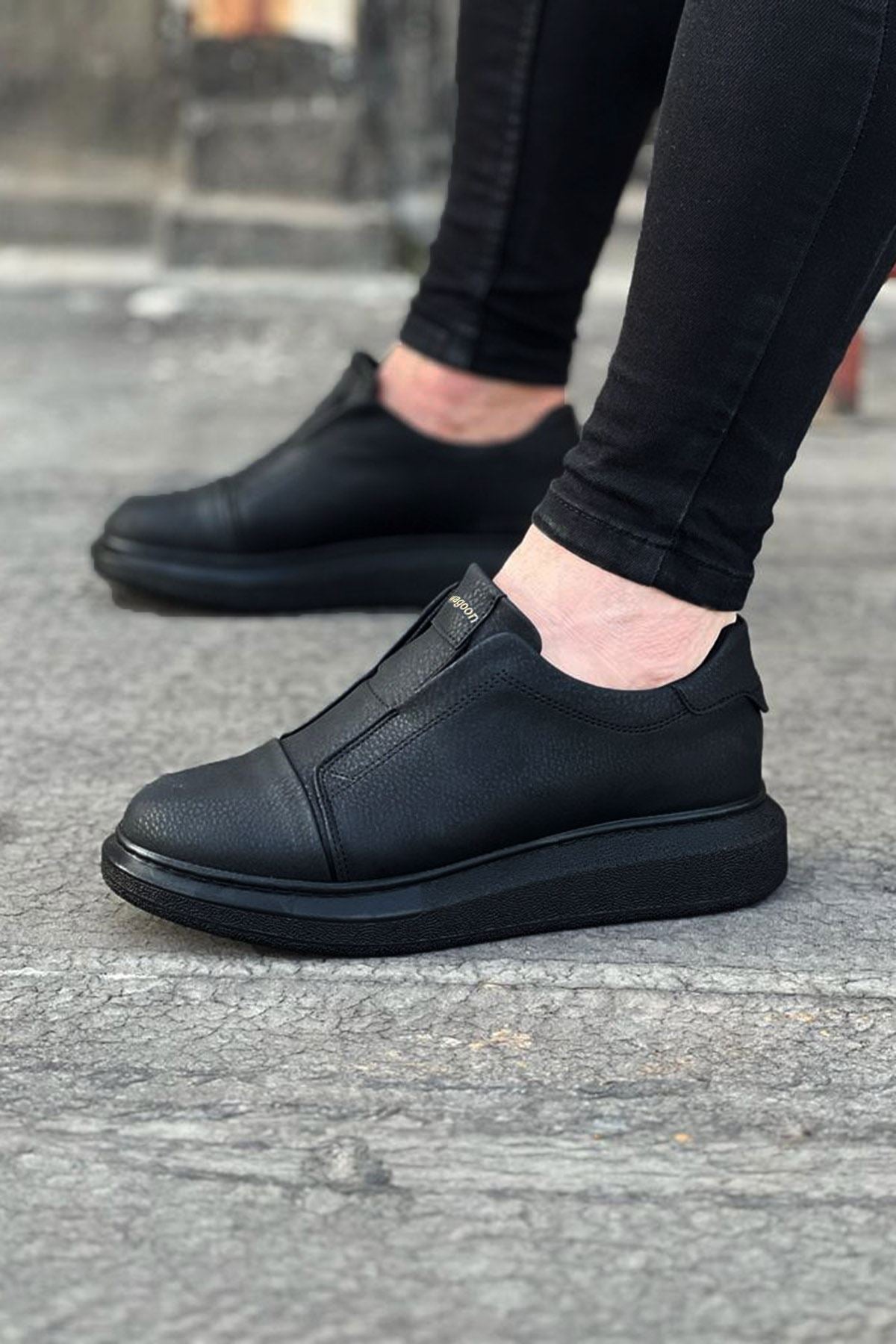 WG023 Charcoal Daily Casual Men's Shoes - STREETMODE ™