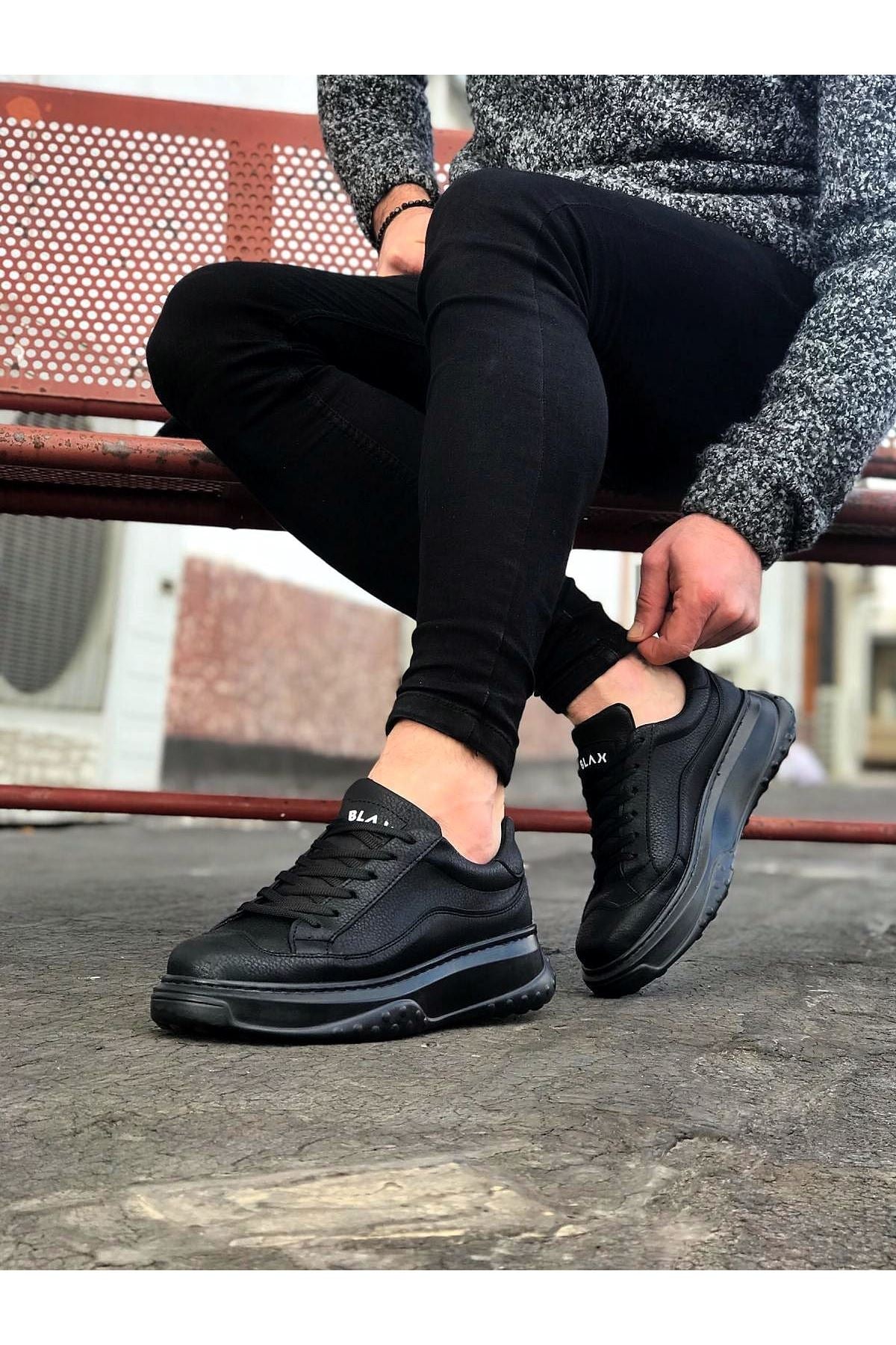 WG507 Charcoal Men's Shoes - STREETMODE ™
