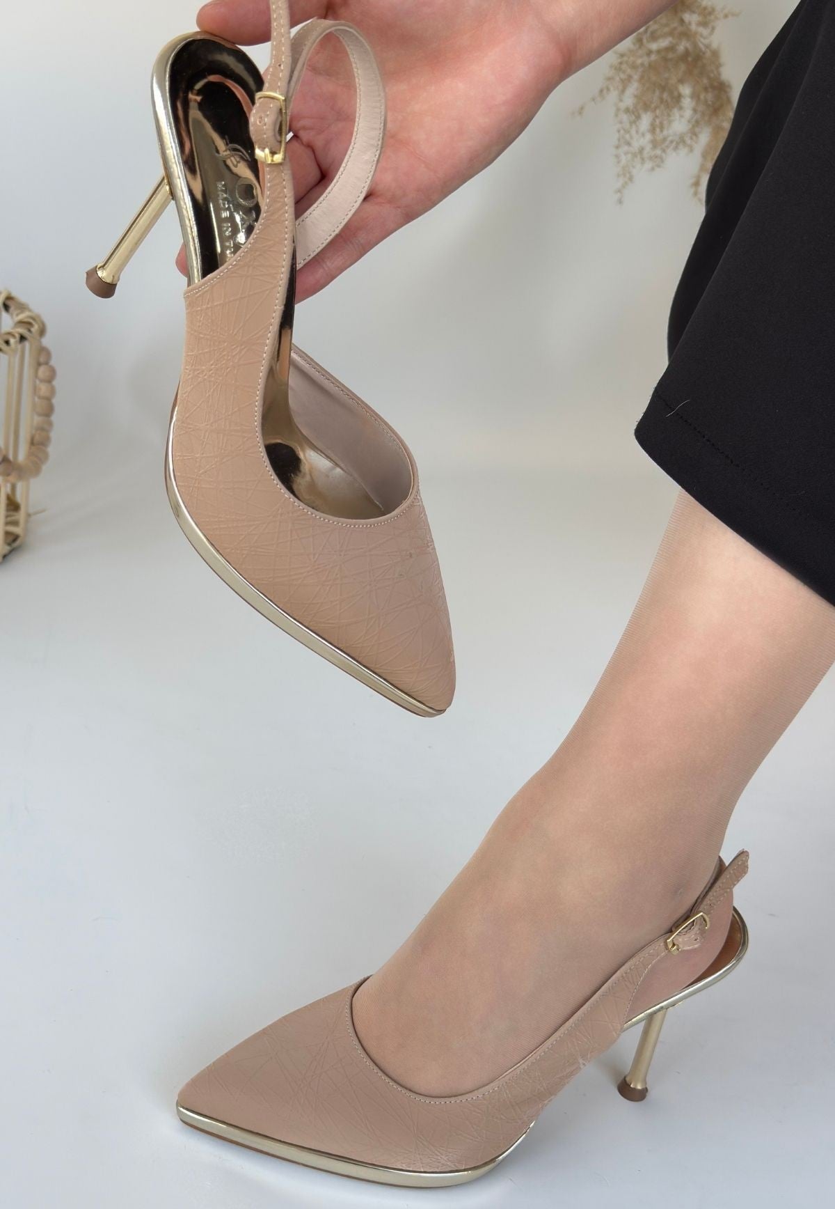 Women's Nude Skin High Heel Shoes - STREETMODE ™