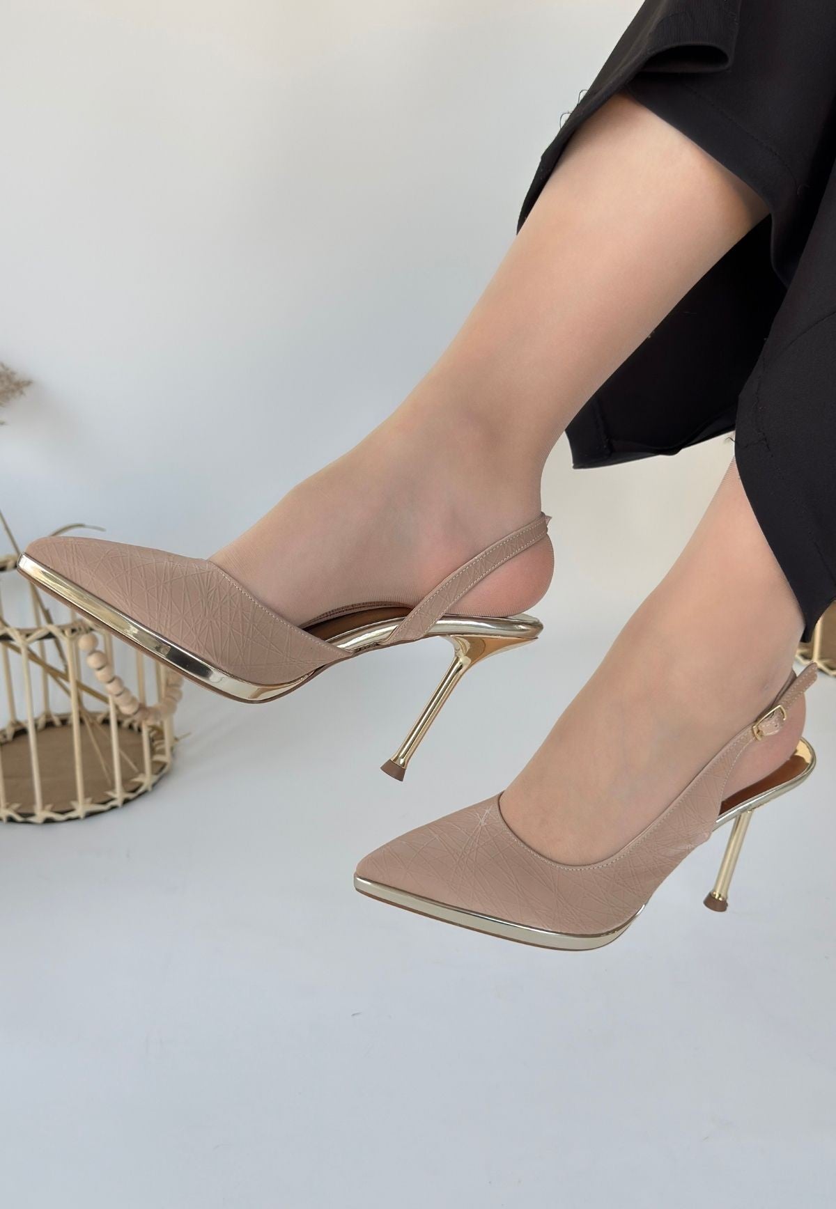 Women's Nude Skin High Heel Shoes - STREETMODE ™