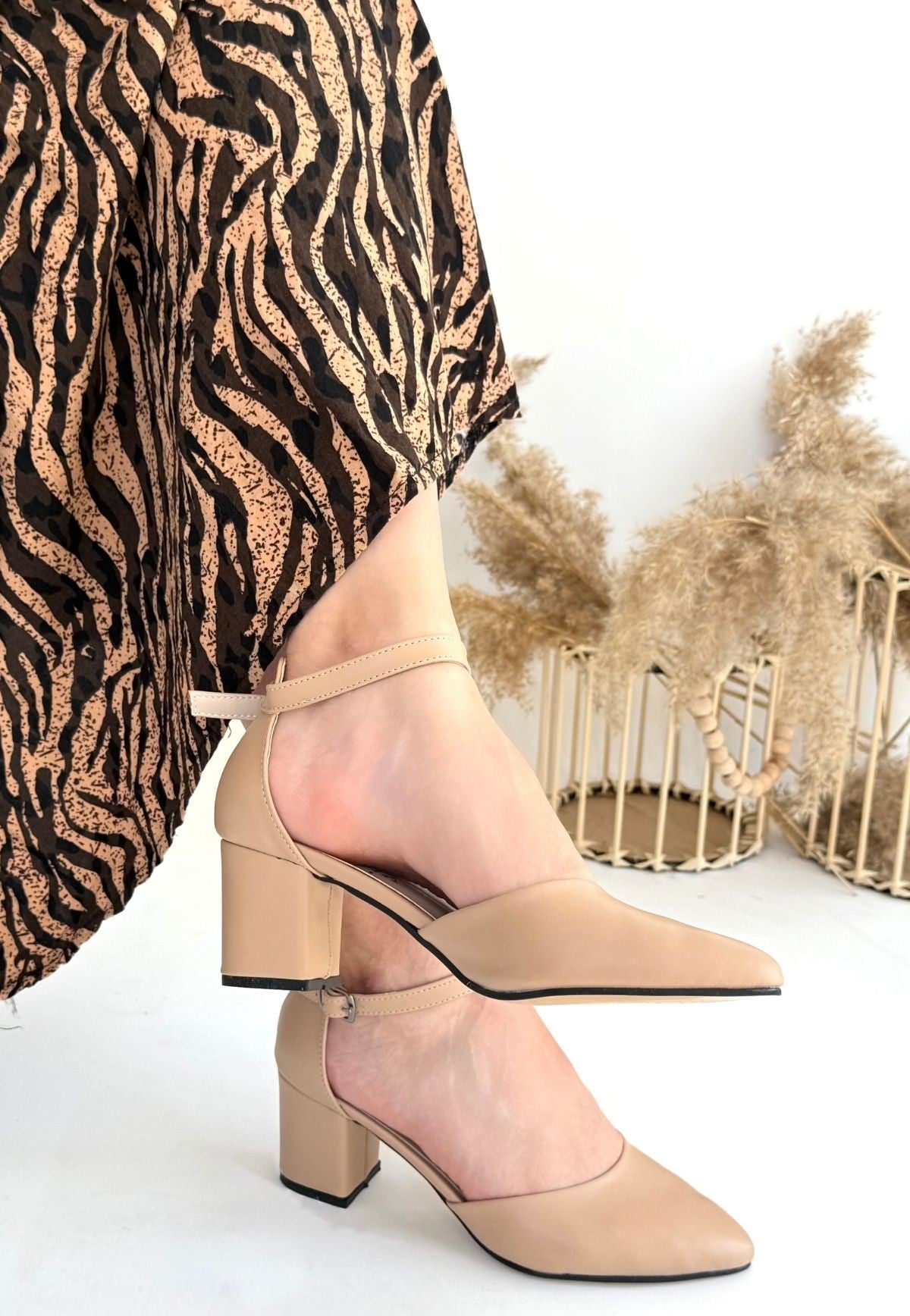 Women's Nude Skin High Heel Shoes - STREETMODE ™