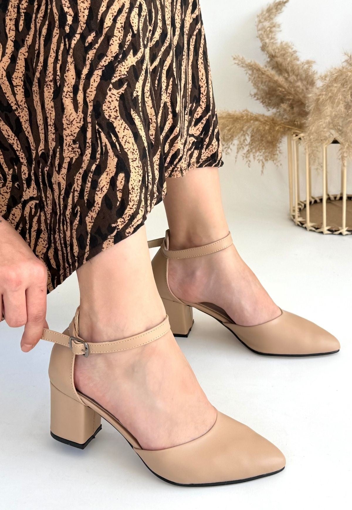 Women's Nude Skin High Heel Shoes - STREETMODE ™