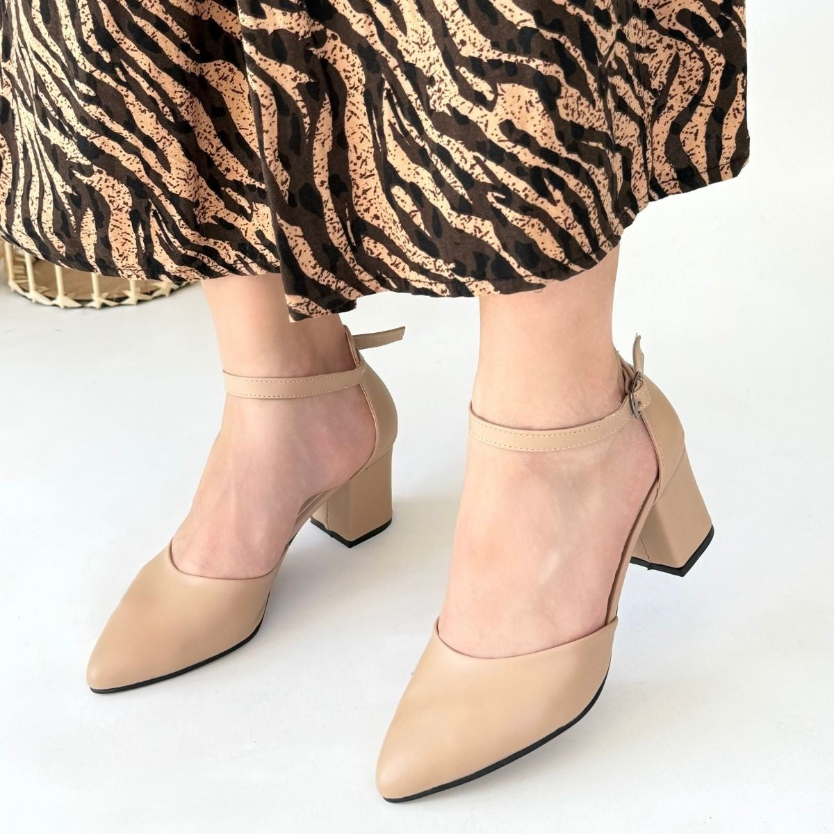 Women's Nude Skin High Heel Shoes - STREETMODE ™