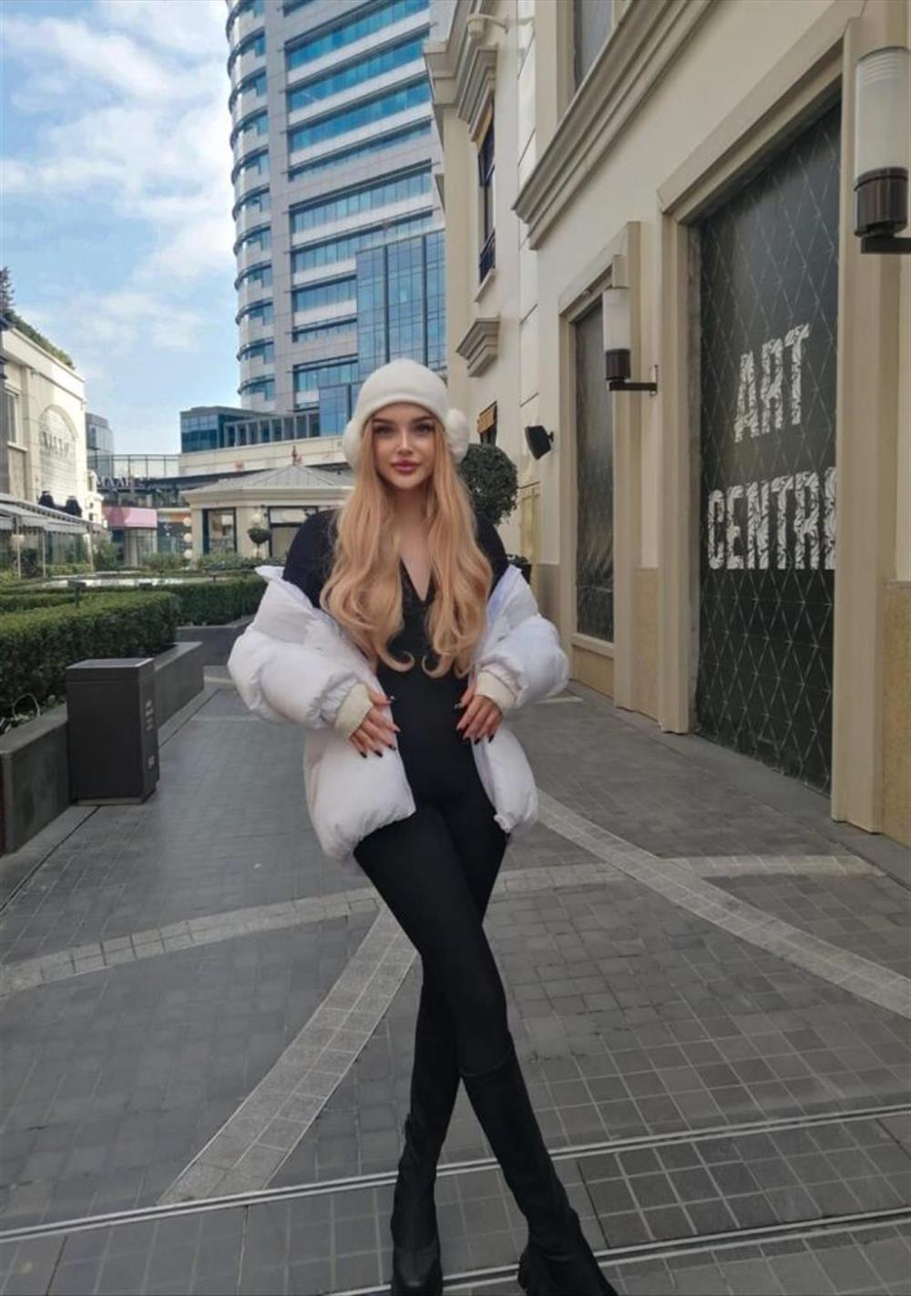 Women's Puffer Oversize White Down Jacket - STREET MODE ™