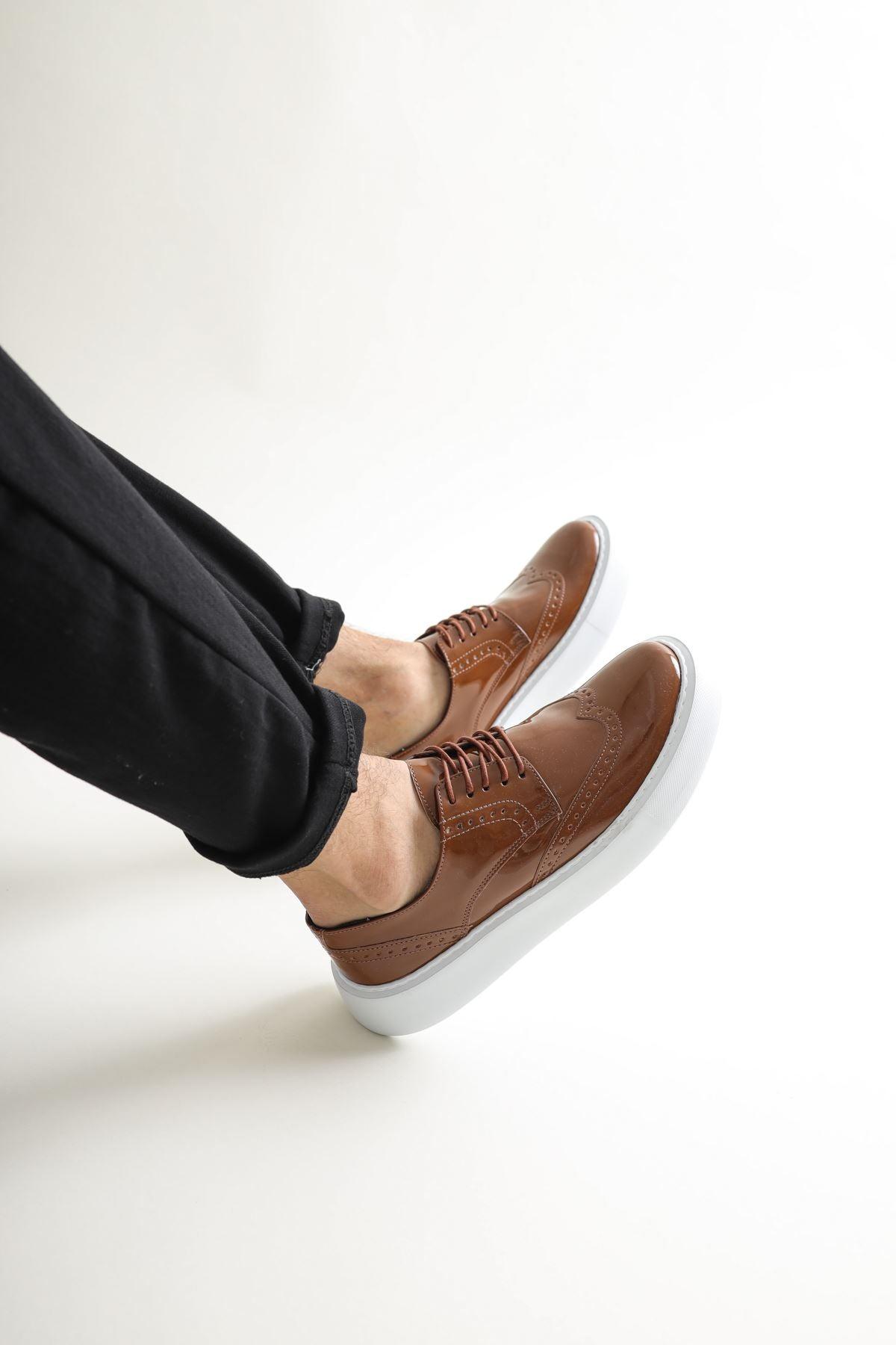 CH149 BT Patent Leather Men's Sneaker Casual Shoes - STREET MODE ™