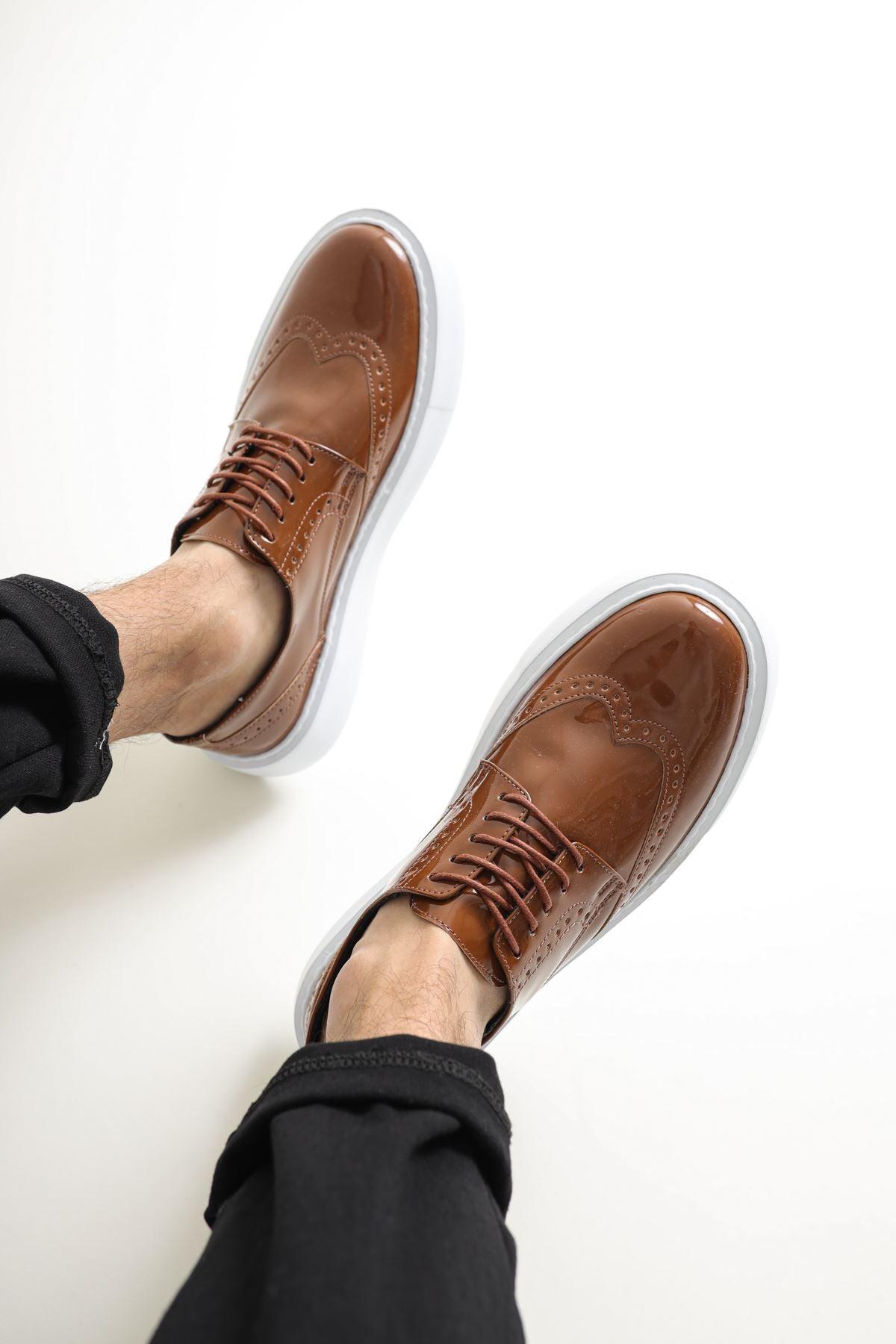 CH149 BT Patent Leather Men's Sneaker Casual Shoes - STREET MODE ™