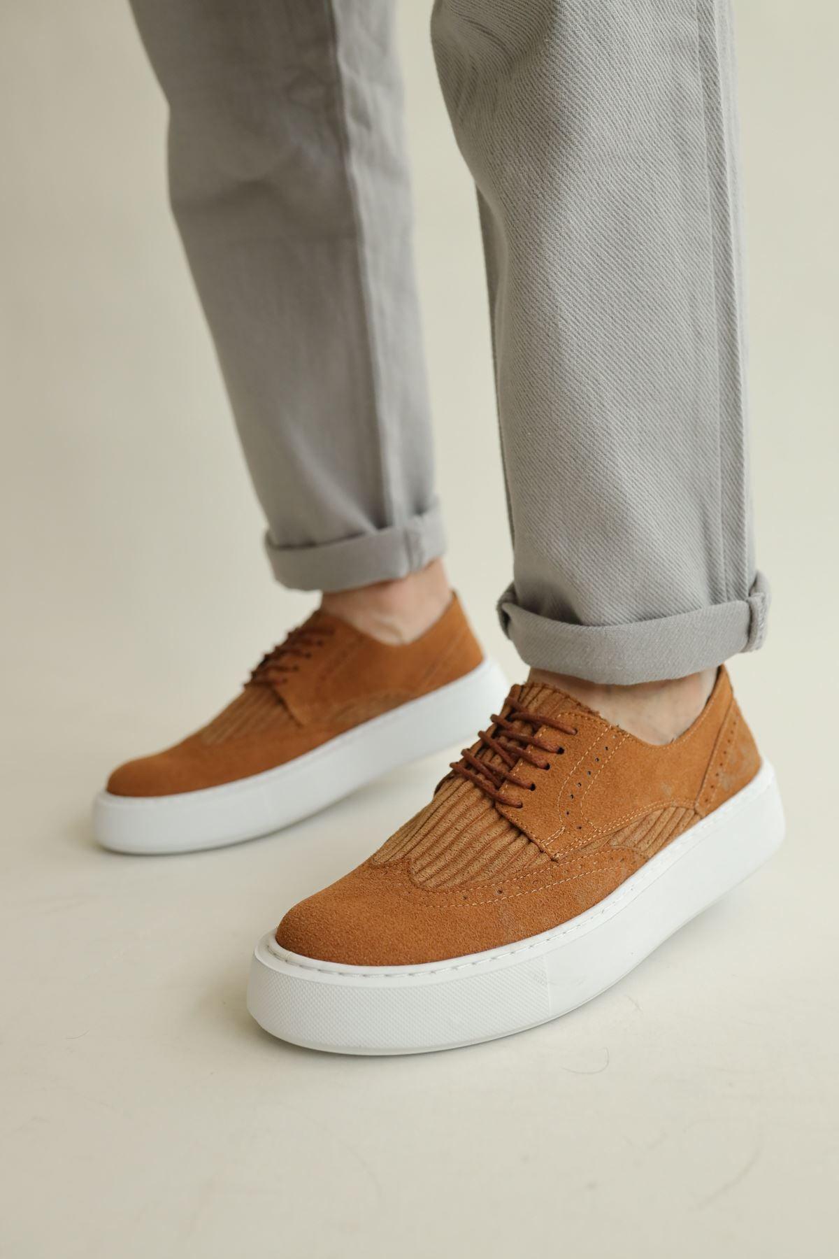 CH149 Suede Men's Shoes TAN - STREET MODE ™