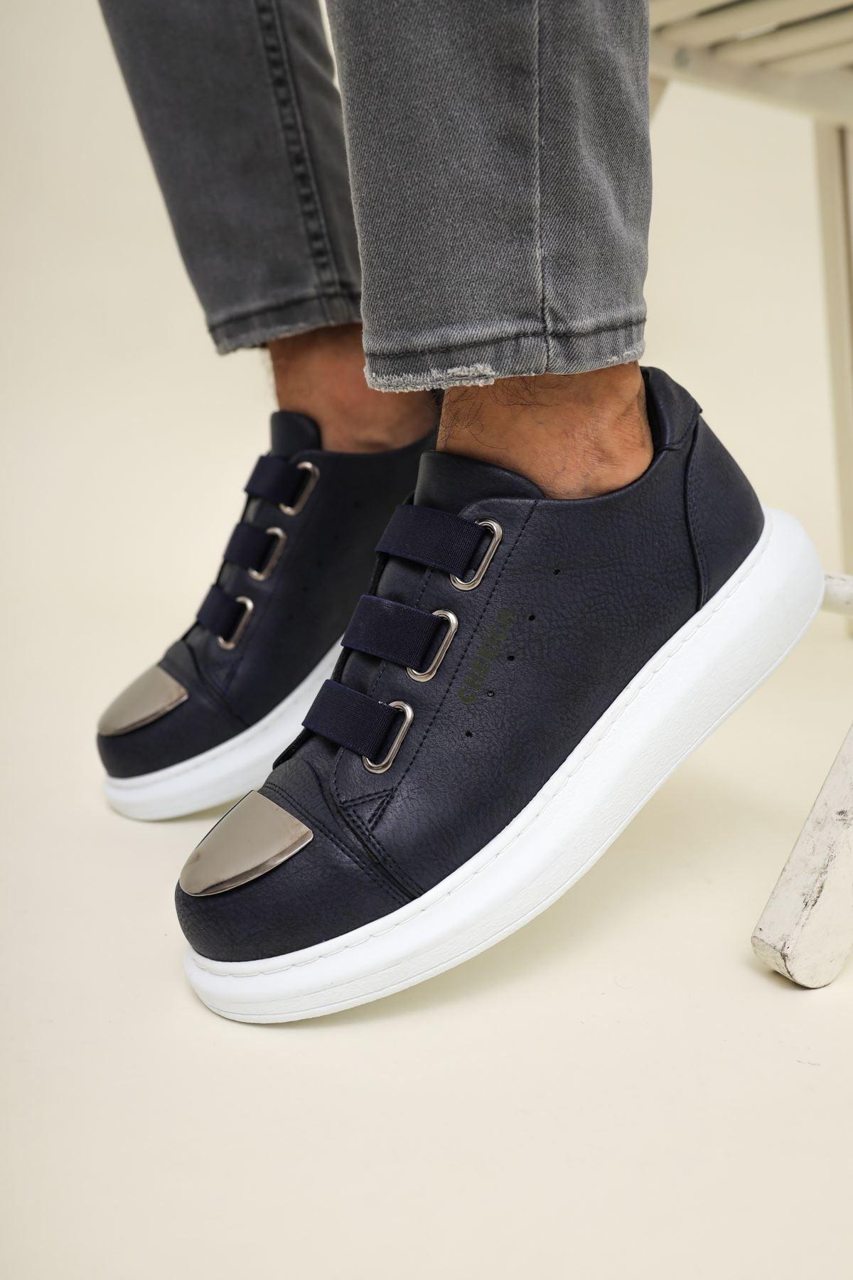 CH251 BT Men's Sneakers Shoes Navy BLUE - STREET MODE ™