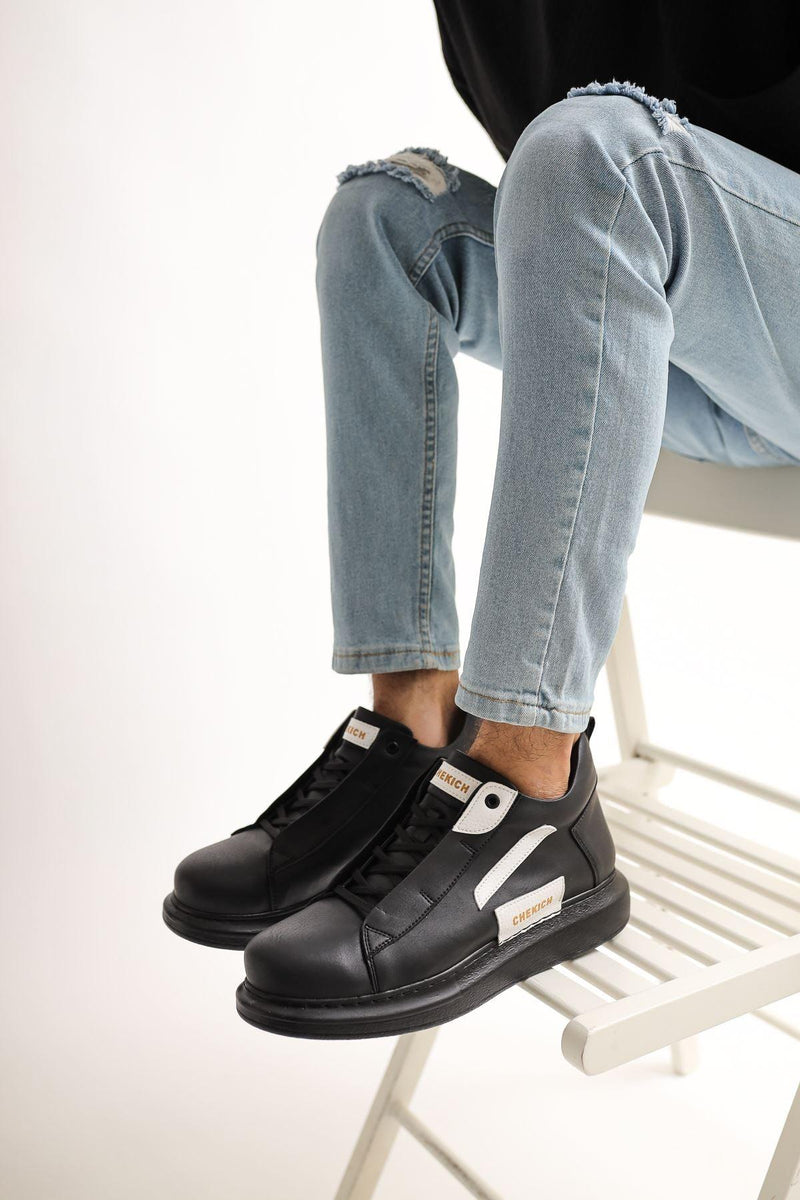 CH131 men's shoes sneakers Garni ST BLACK/WHITE - STREET MODE ™