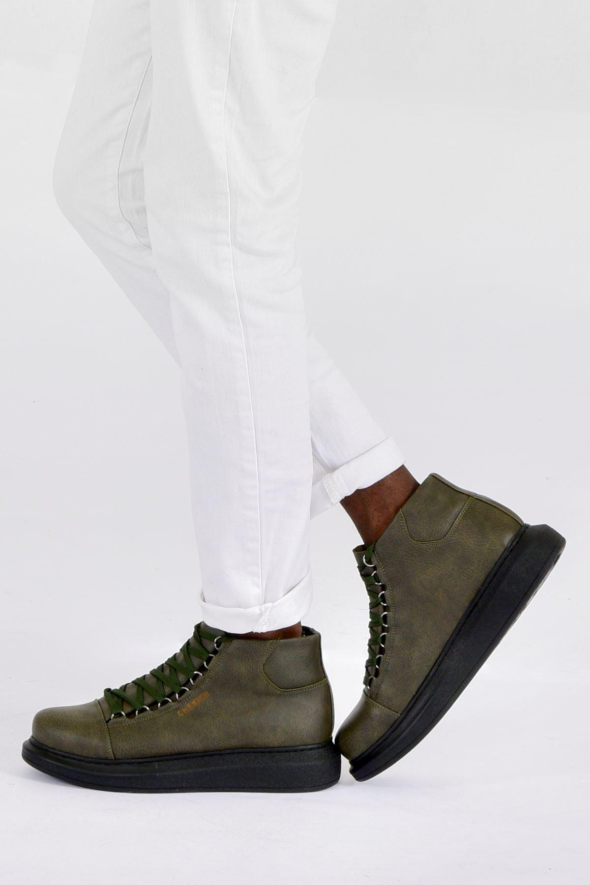 CH258 ST Men's Boots KHAKI - STREET MODE ™