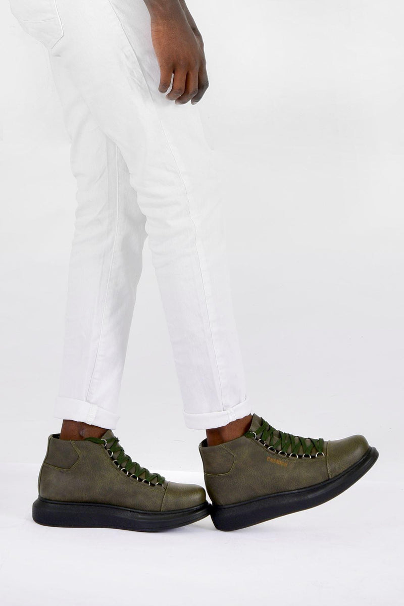 CH258 ST Men's Boots KHAKI - STREET MODE ™