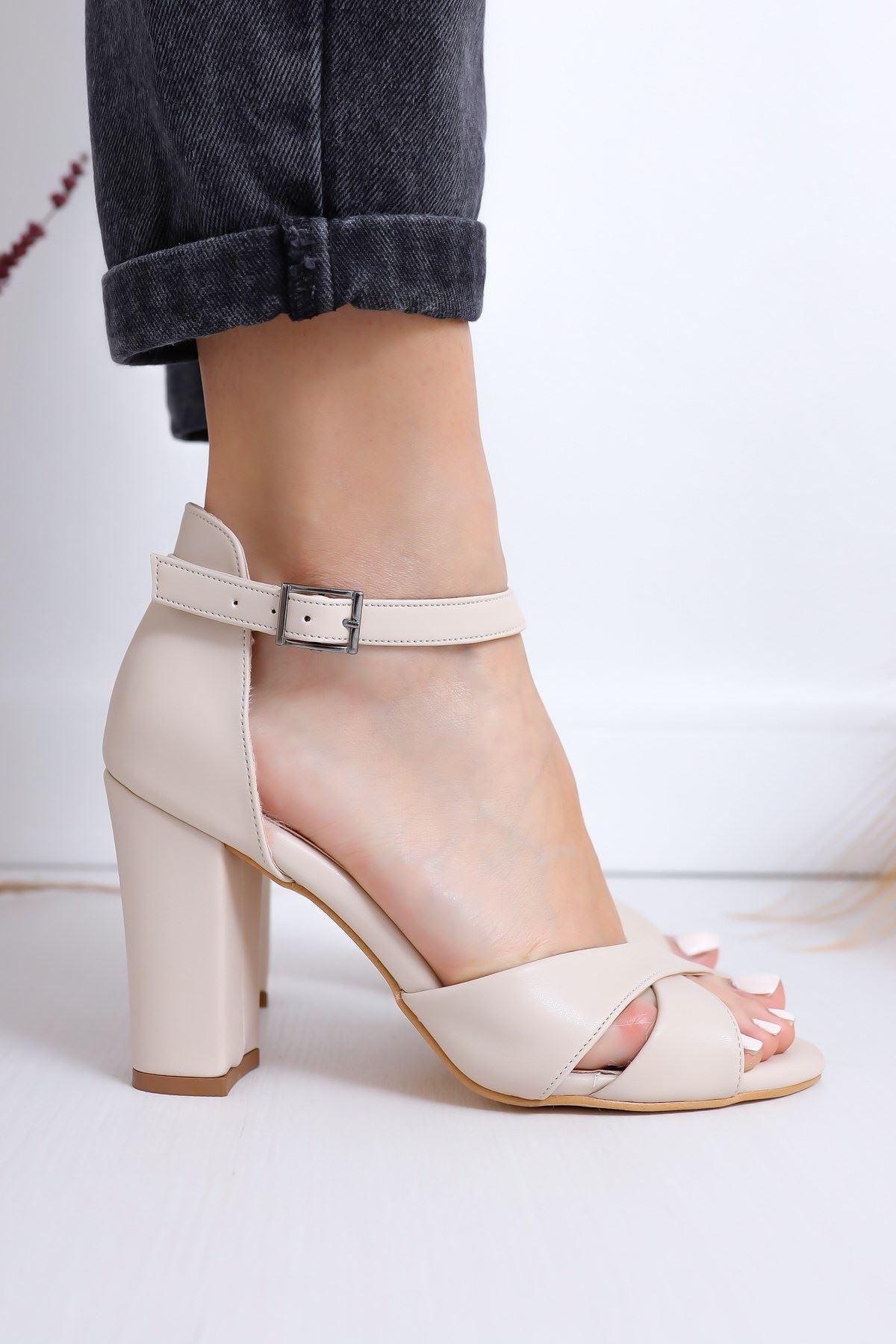 Women's Jany Heeled Skin Skin Shoes - STREET MODE ™