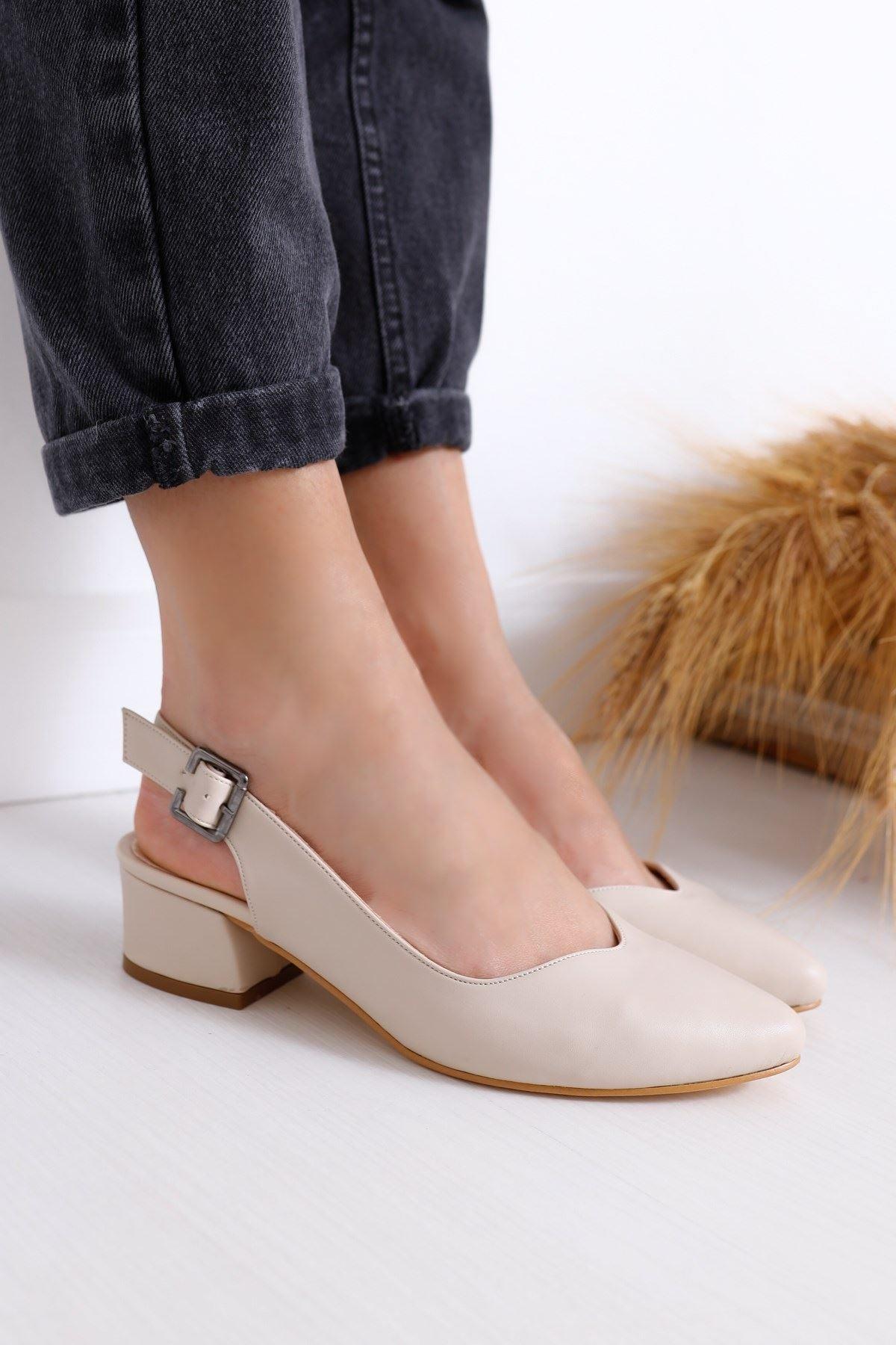 Women's Valentina Heeled Skin Skin Shoes - STREET MODE ™