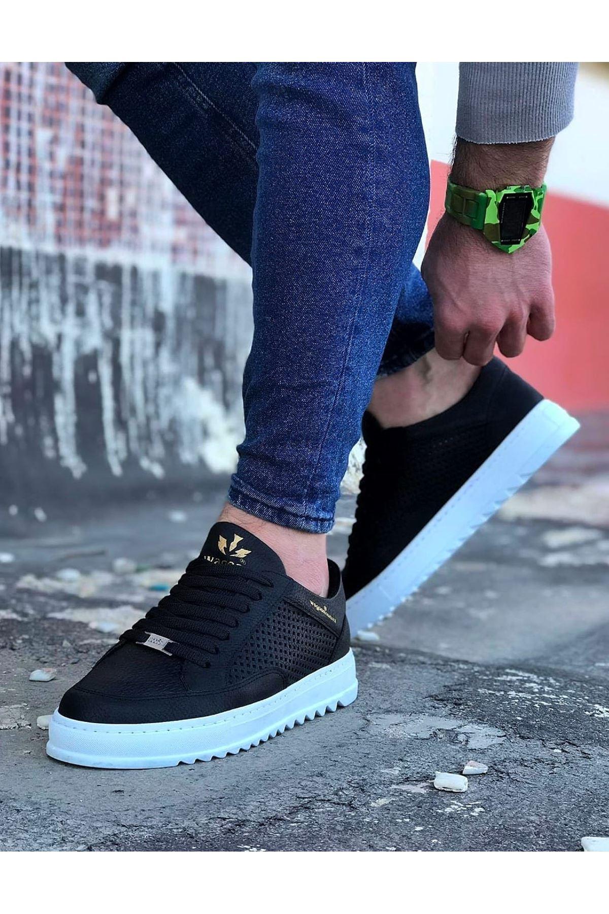 WG505 Black TR Men's Casual Shoes sneakers - STREET MODE ™