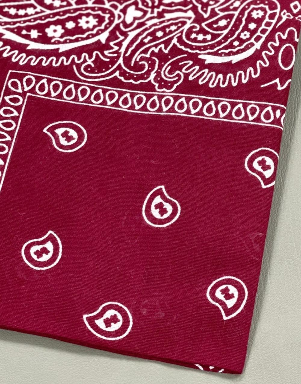 2 Pac Premium Bandana Claret Red - STREETMODE ™