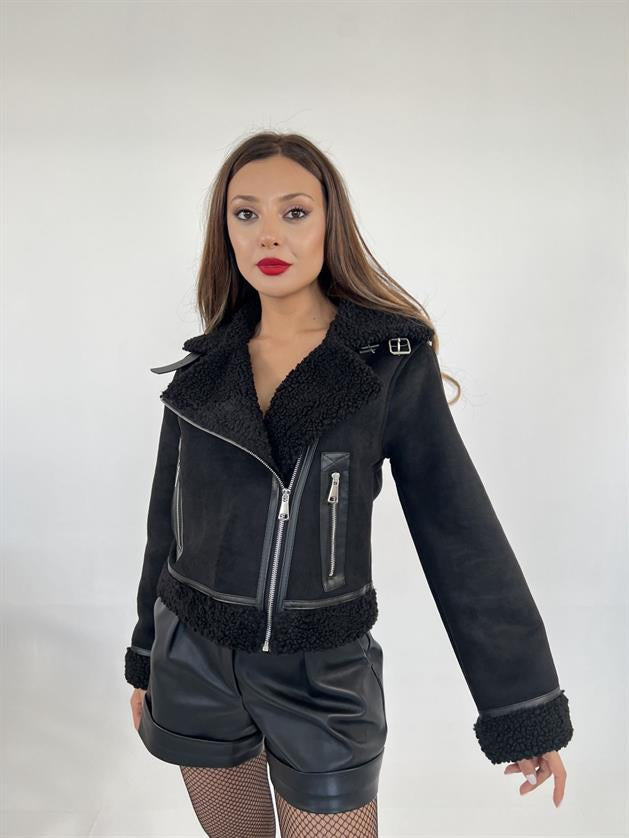 Women's black coat - STREETMODE ™