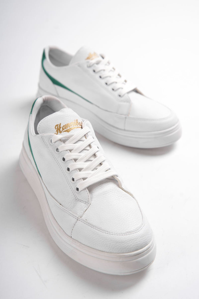 Men's Alhena Green Sneaker Shoes - STREET MODE ™